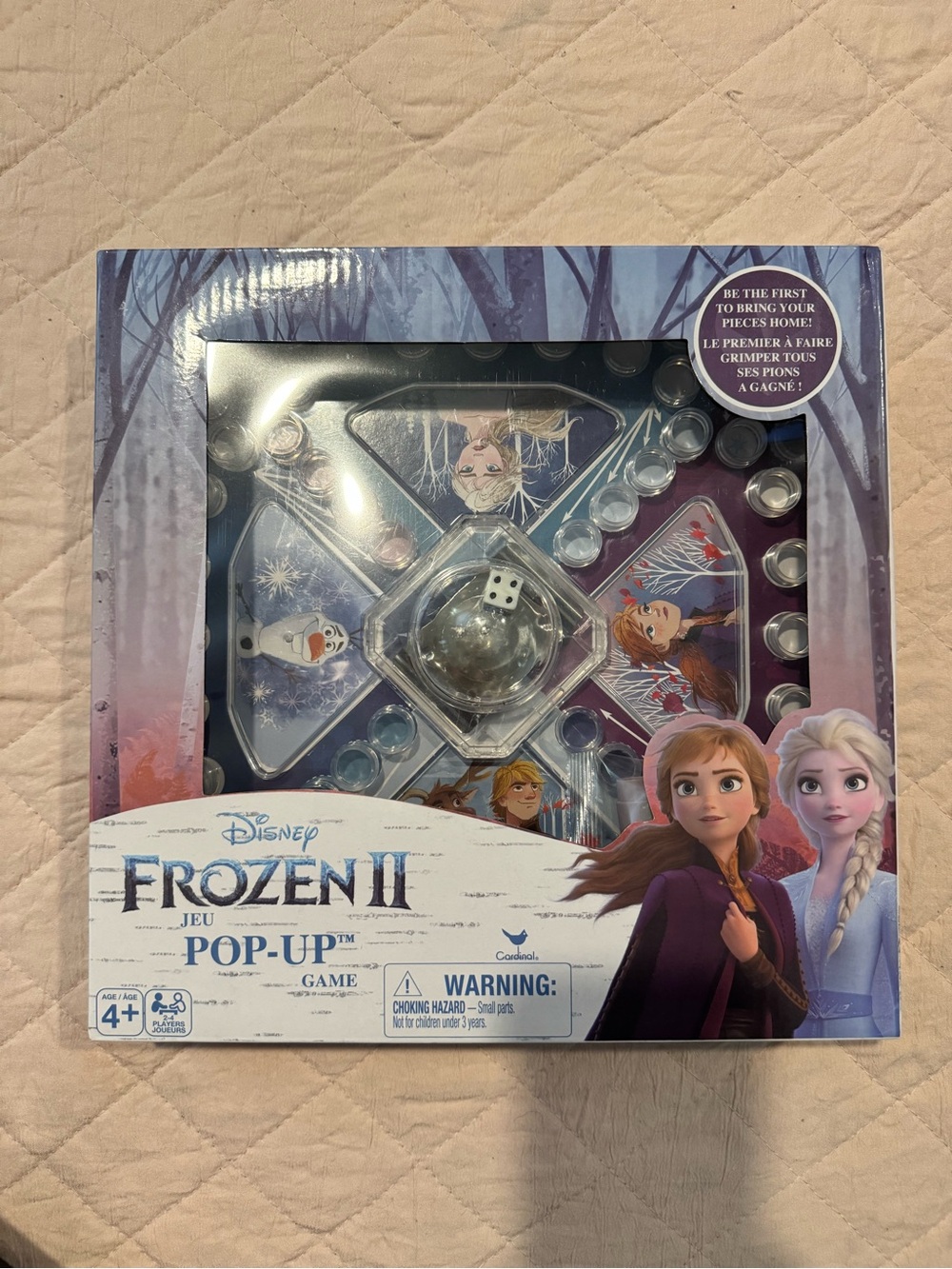 Disney Frozen II Pop-Up Game - Purple, Blue, White